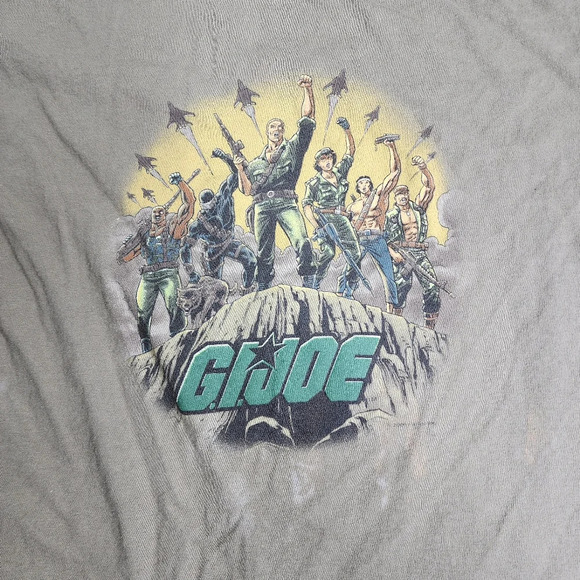 Vintage Changes GI Joe‎ Shirt Green Size Small Distressed - Picture 8 of 10